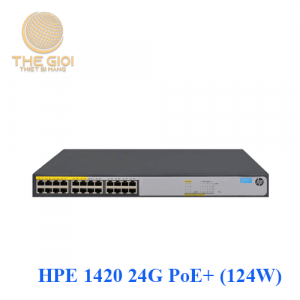 HPE 1420 24G PoE+ (124W) Switch
