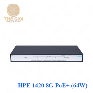 HPE 1420 8G PoE+ (64W) Switch