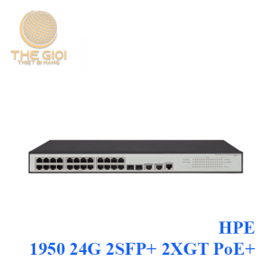 HPE 1950 24G 2SFP+ 2XGT PoE+ Switch