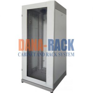 Tủ Rack 20U-D800 Màu Kem – Cửa Mica