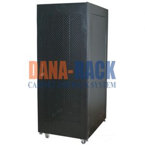 Tủ Rack Cabinet 36U-D600 Màu Đen – Cửa Lưới