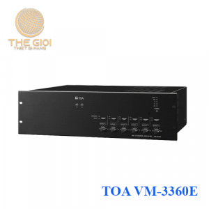 Ampli mở rộng chọn 6 vùng loa TOA VM-3360E