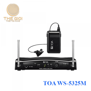 Bộ micro cài áo không dây UHF TOA WS-5325M