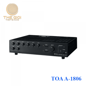 Tăng âm truyền thanh liền Mixer TOA A-1806
