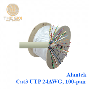 Alantek Cat3 UTP Indoor twisted pair Cable 24AWG, 100-pair (301-101003-05GY)