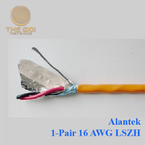 Cáp âm thanh/ điều khiển Alantek 1-Pair 16 AWG LSZH