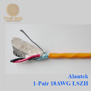 Cáp âm thanh/ điều khiển Alantek 1-Pair 18AWG LSZH