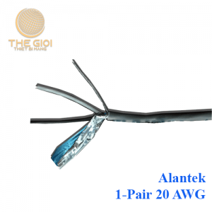 Cáp âm thanh/ điều khiển Alantek 1-Pair 20 AWG