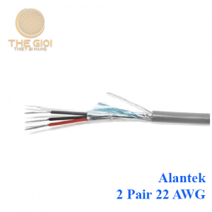 Cáp âm thanh/ điều khiển Alantek 2-Pair 22 AWG