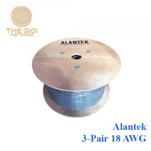 Cáp âm thanh/ điều khiển Alantek 3-Pair 18 AWG