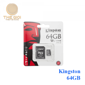 Thẻ nhớ Micro SDXC Kingston 64GB