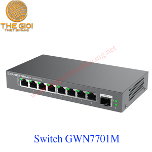 Switch 2.5 Gigabit 8 cổng, 1 cổng SFP+ GWN7701M