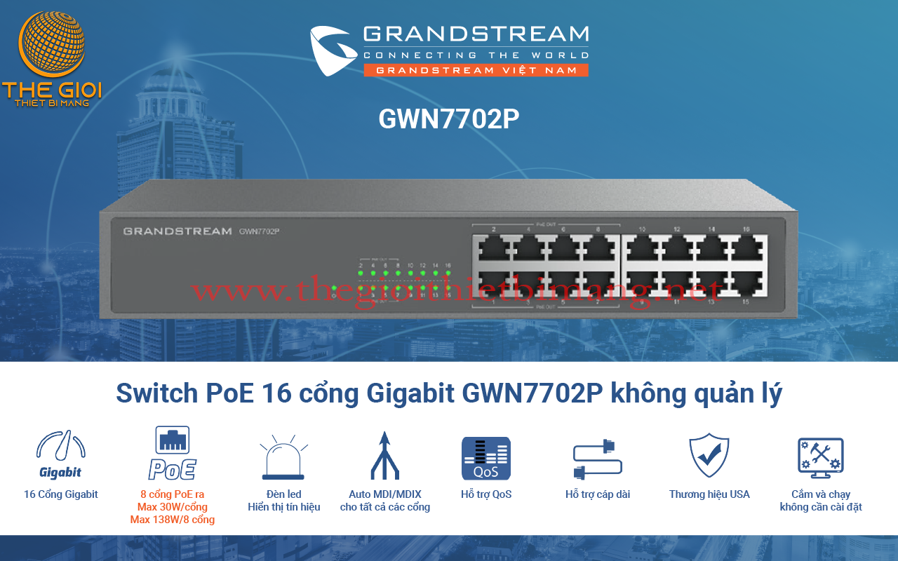 GrandStream GWN7702P