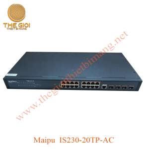 Switch Maipu IS230-20TP-AC 16-Ports Base-T PoE+, 4-Ports SFP Management