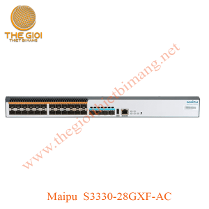 Maipu Switch S3330-28GXF-AC 24×100/1000M SFP, 4x 10G SFP+, AC PS